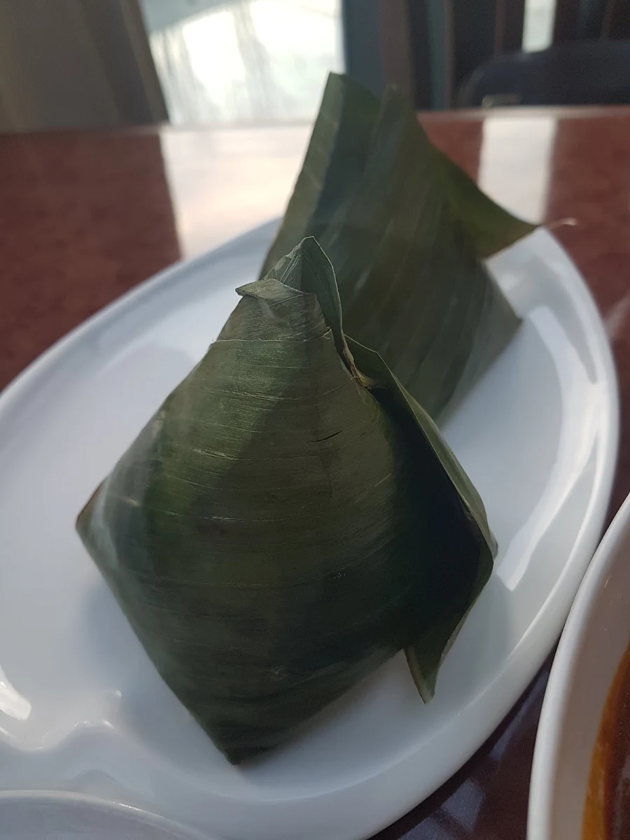 Coconut Rice Wrapped in Banana Leaves, Banana Leaf on Robson