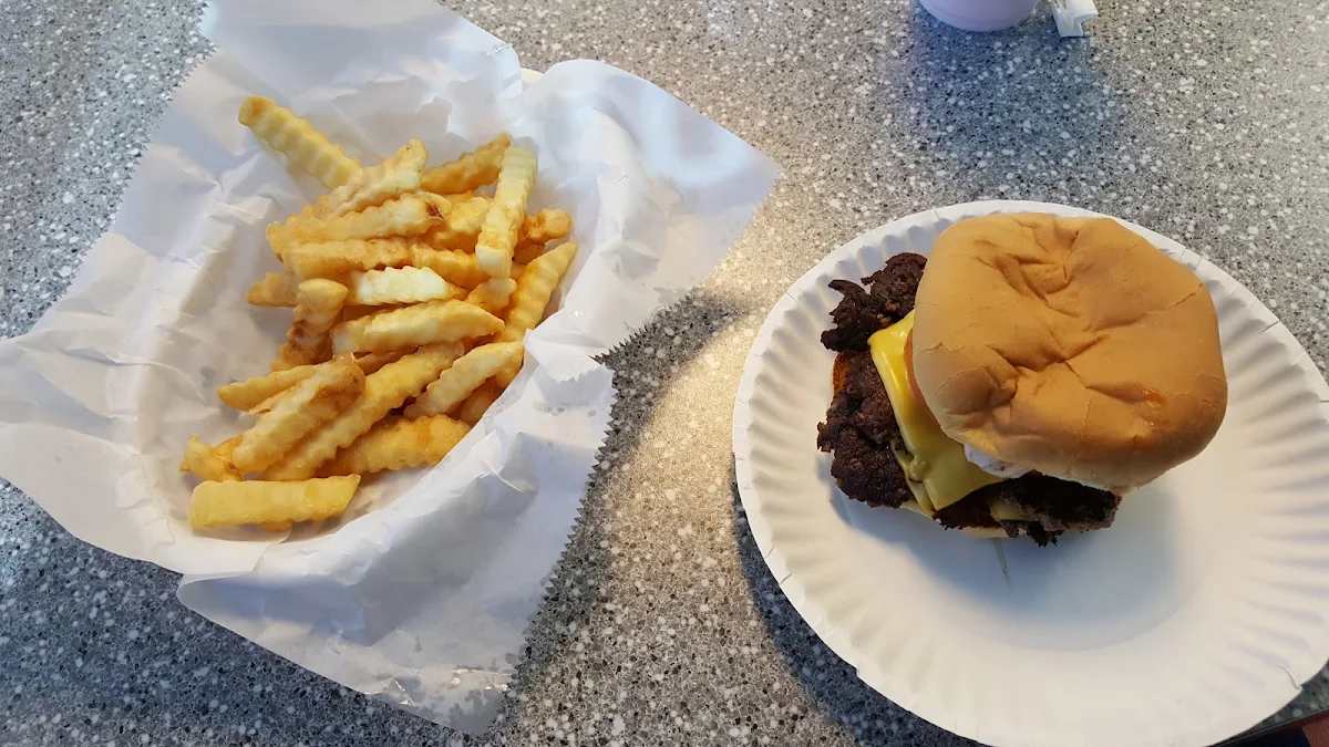Double Cheeseburger with Fries