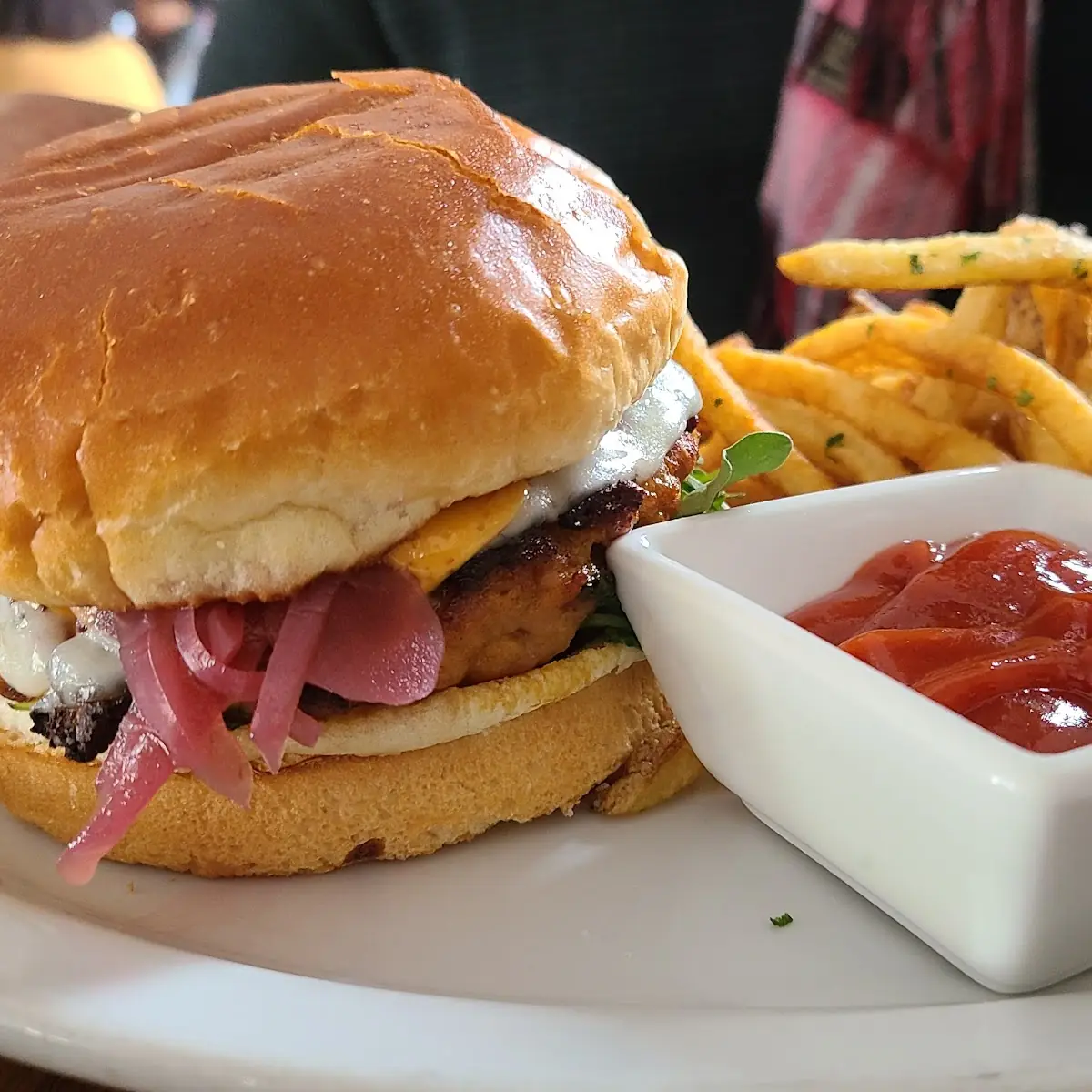 Sriracha Chicken Burger