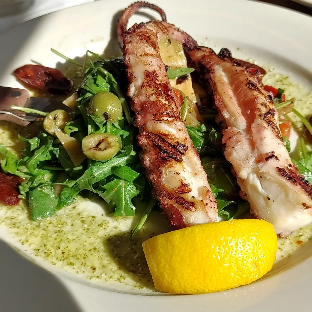 Char Grilled Octopus