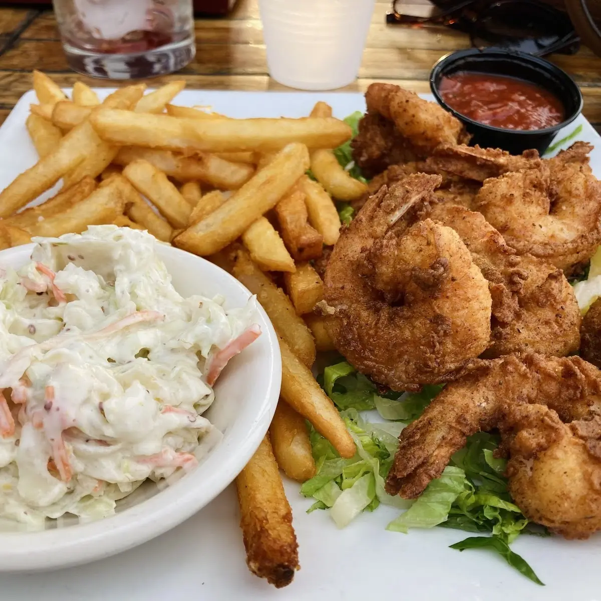 Fried Shrimp Platter