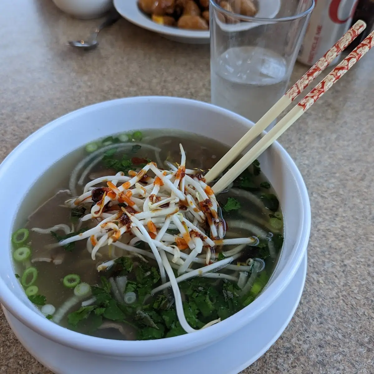 Chicken with Meatballs Pho