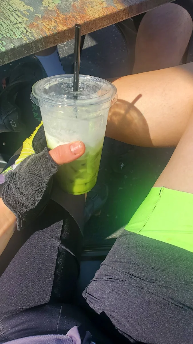 Lavender Matcha Latte