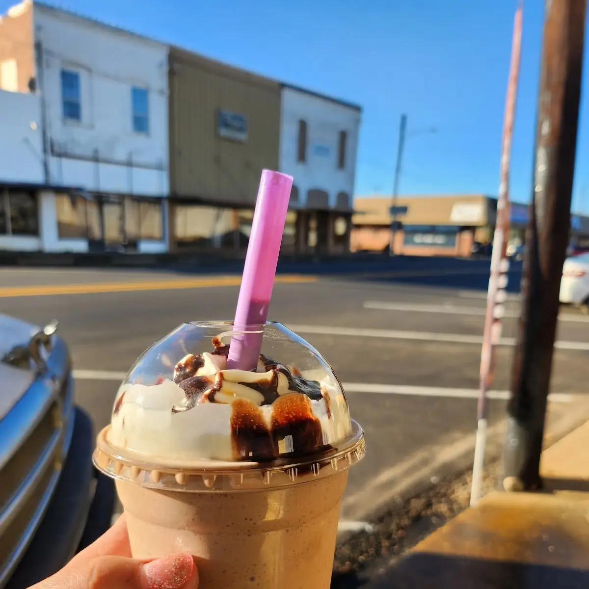 Chocolate Caramel Frappe