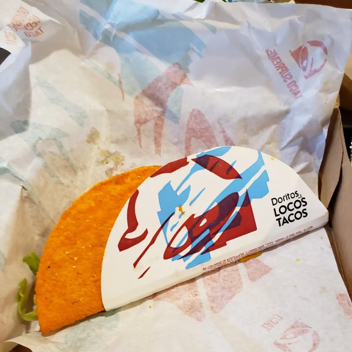 Doritos Nacho Cheese Locos Taco