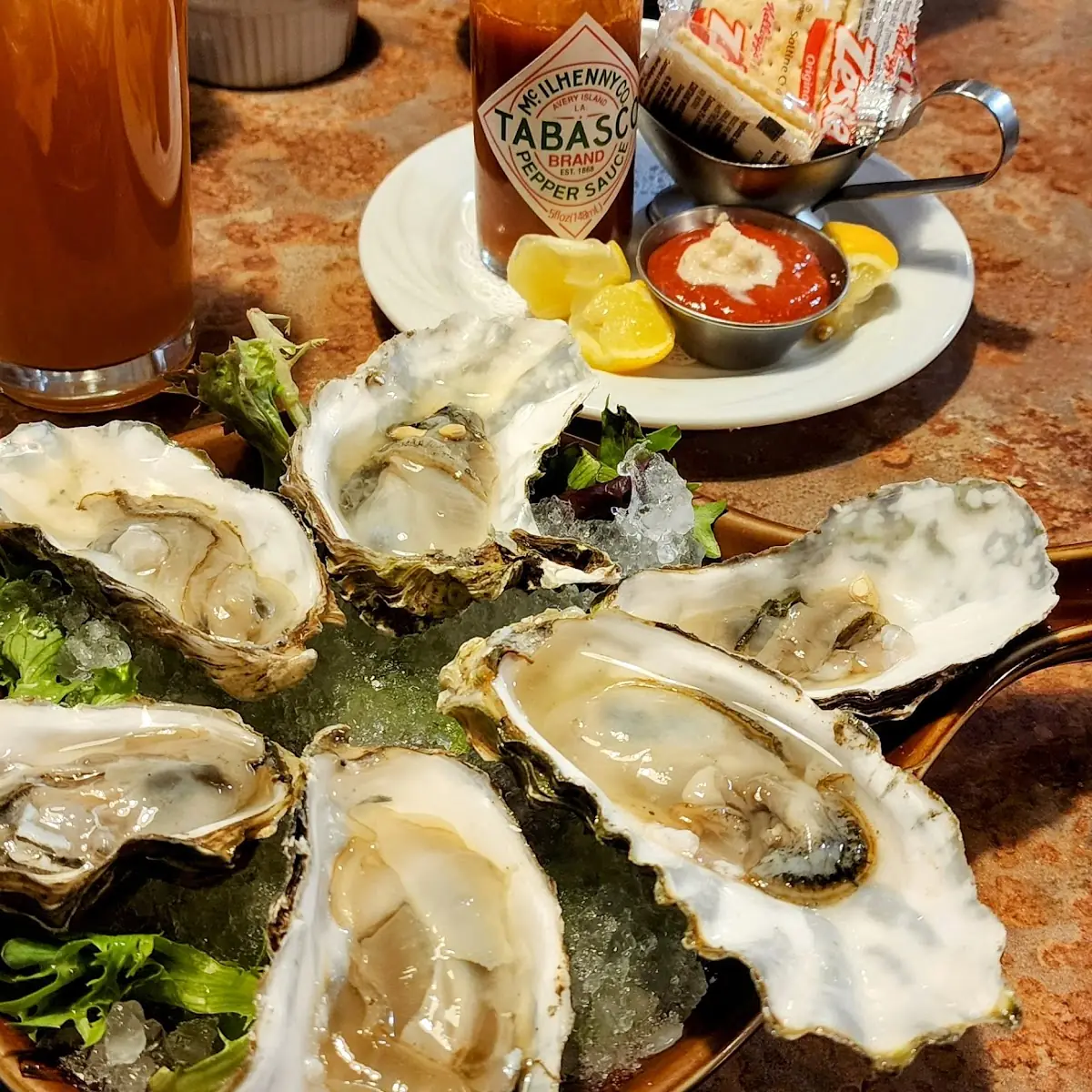 Oysters on the Half Shell