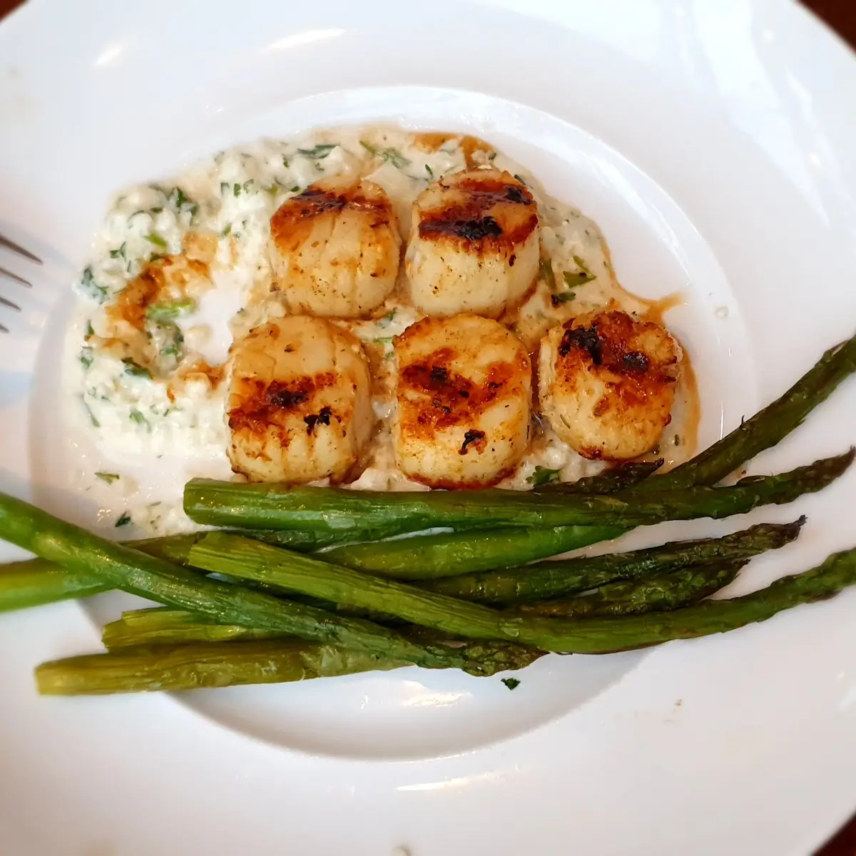 Caramelized Grilled Sea Scallops