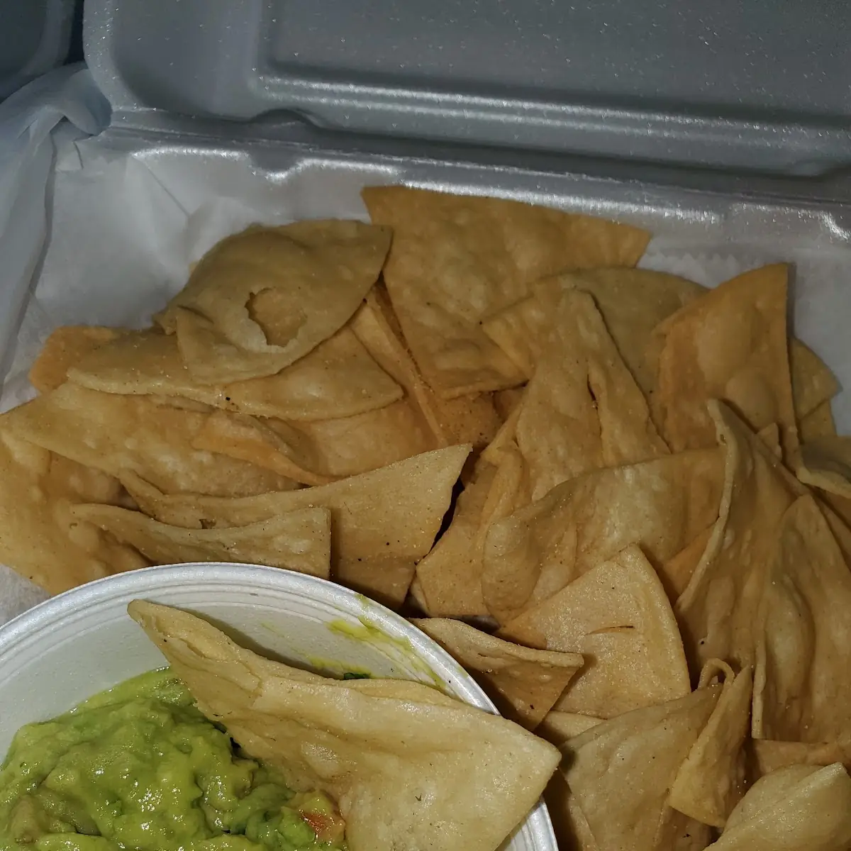 Chips and Guacamole Dip