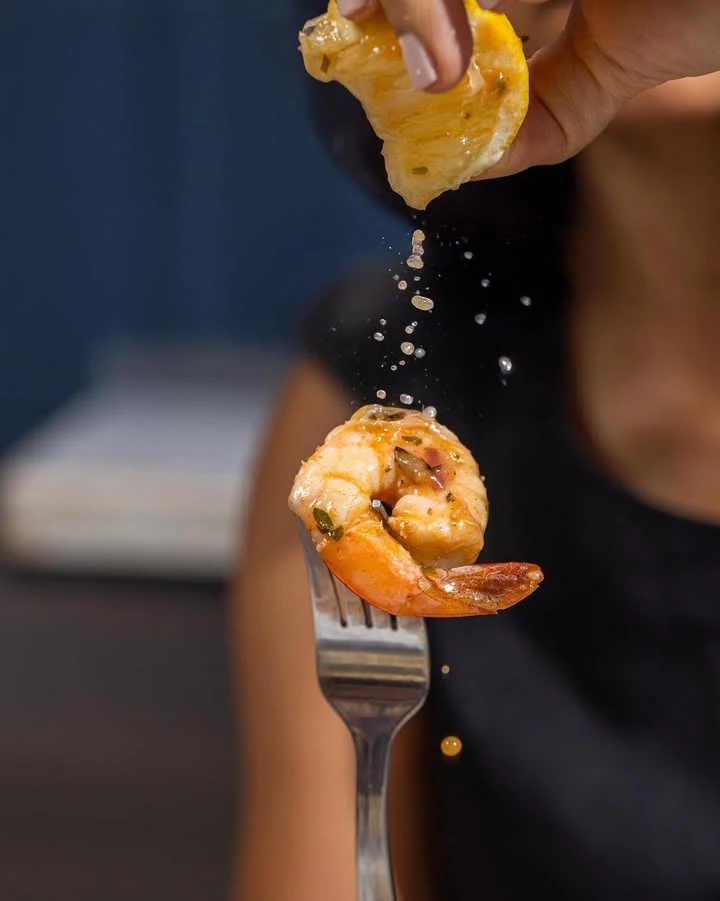 Crevettes, Restaurant Peskerô