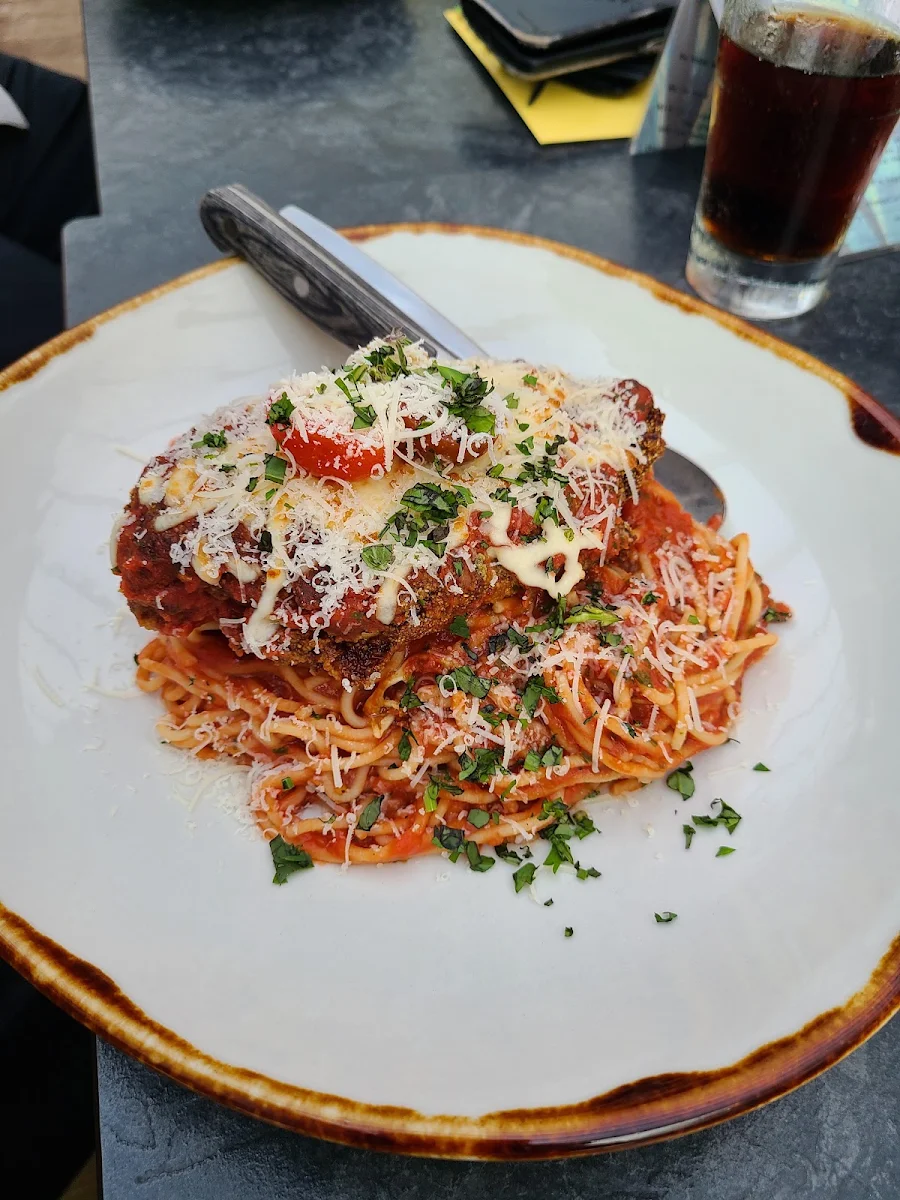 Chicken Parmigiana, Shy's Place Restaurant