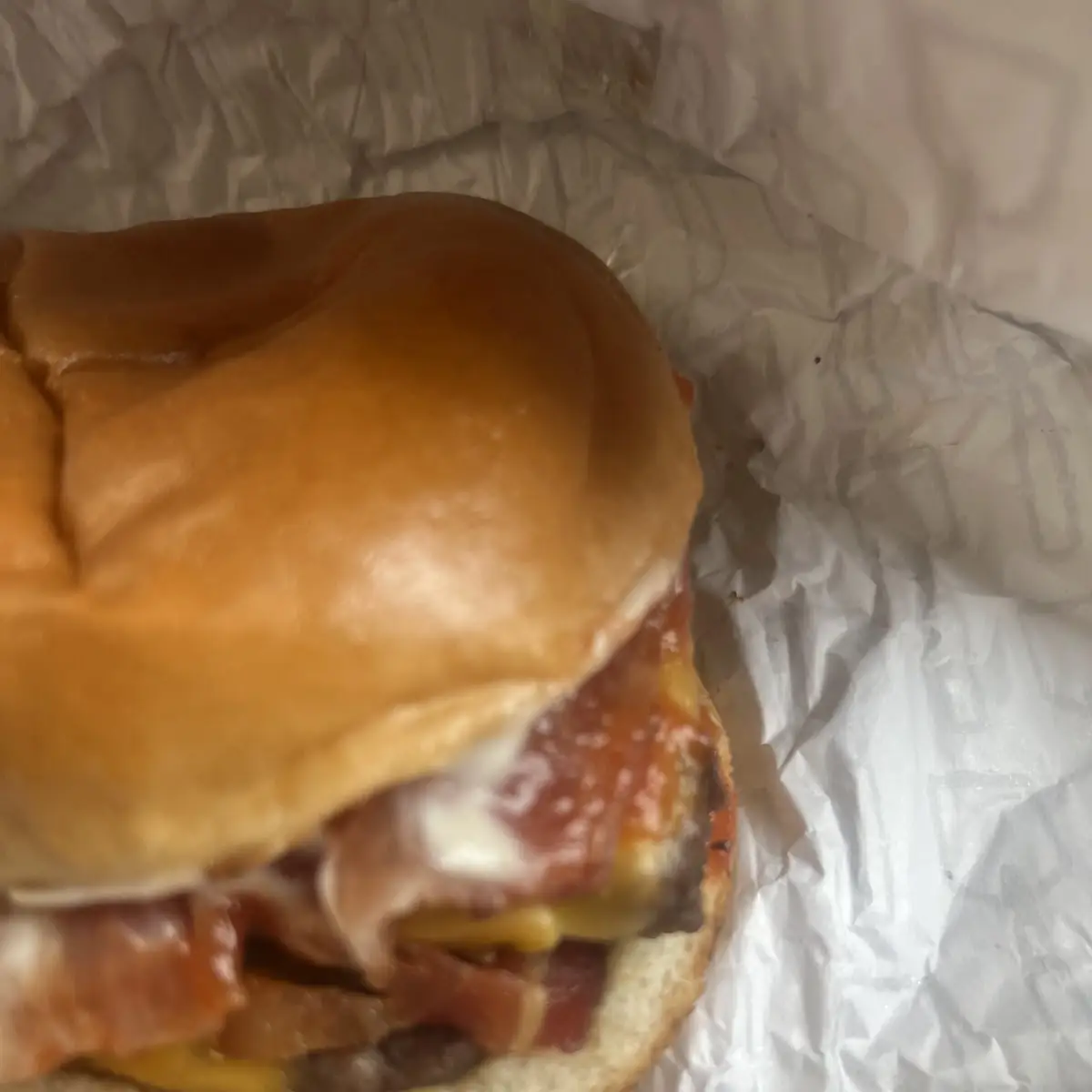 Junior Bacon Burger