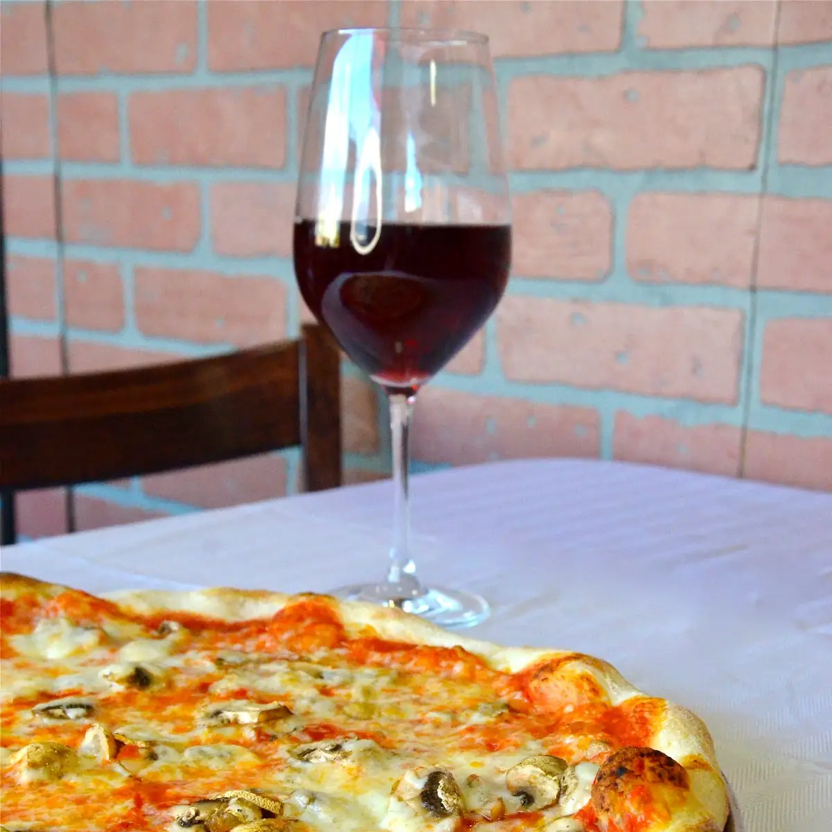 Mushroom Pizza