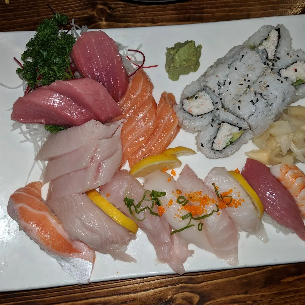 Nigiri and Sashimi Deluxe