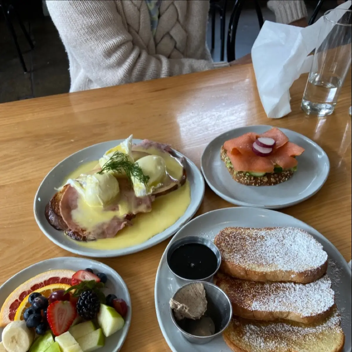 Salmon Eggs Benedict