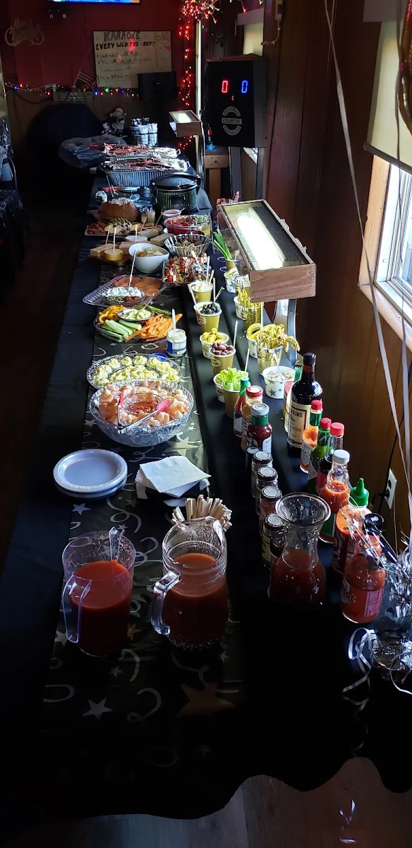 New Year's Bloody Mary Bar