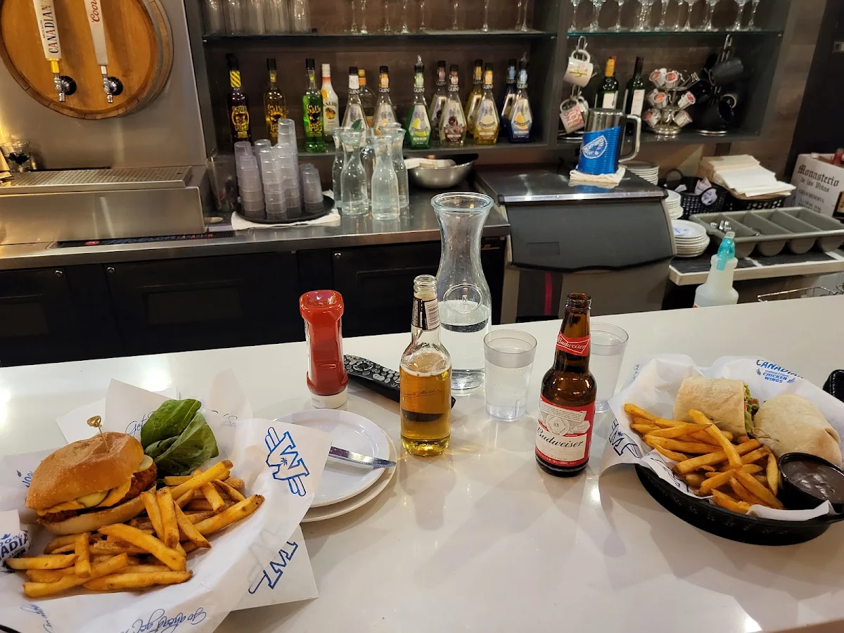 Chicken Caesar Wrap, Wild Wing