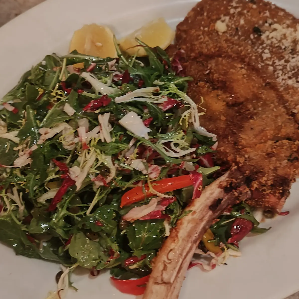 Veal Chop Bone in Milanese