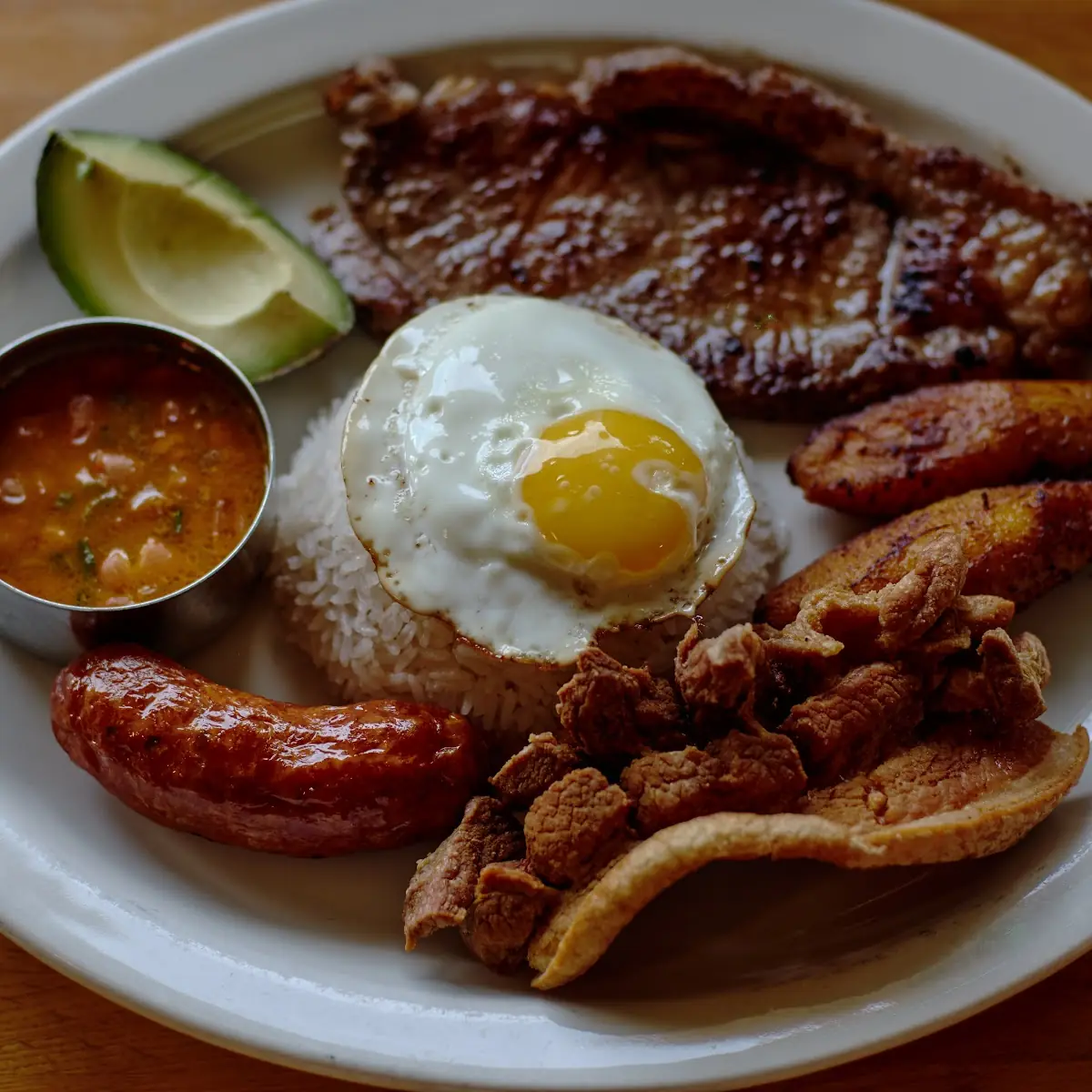 Bandeja Paisa Colombian