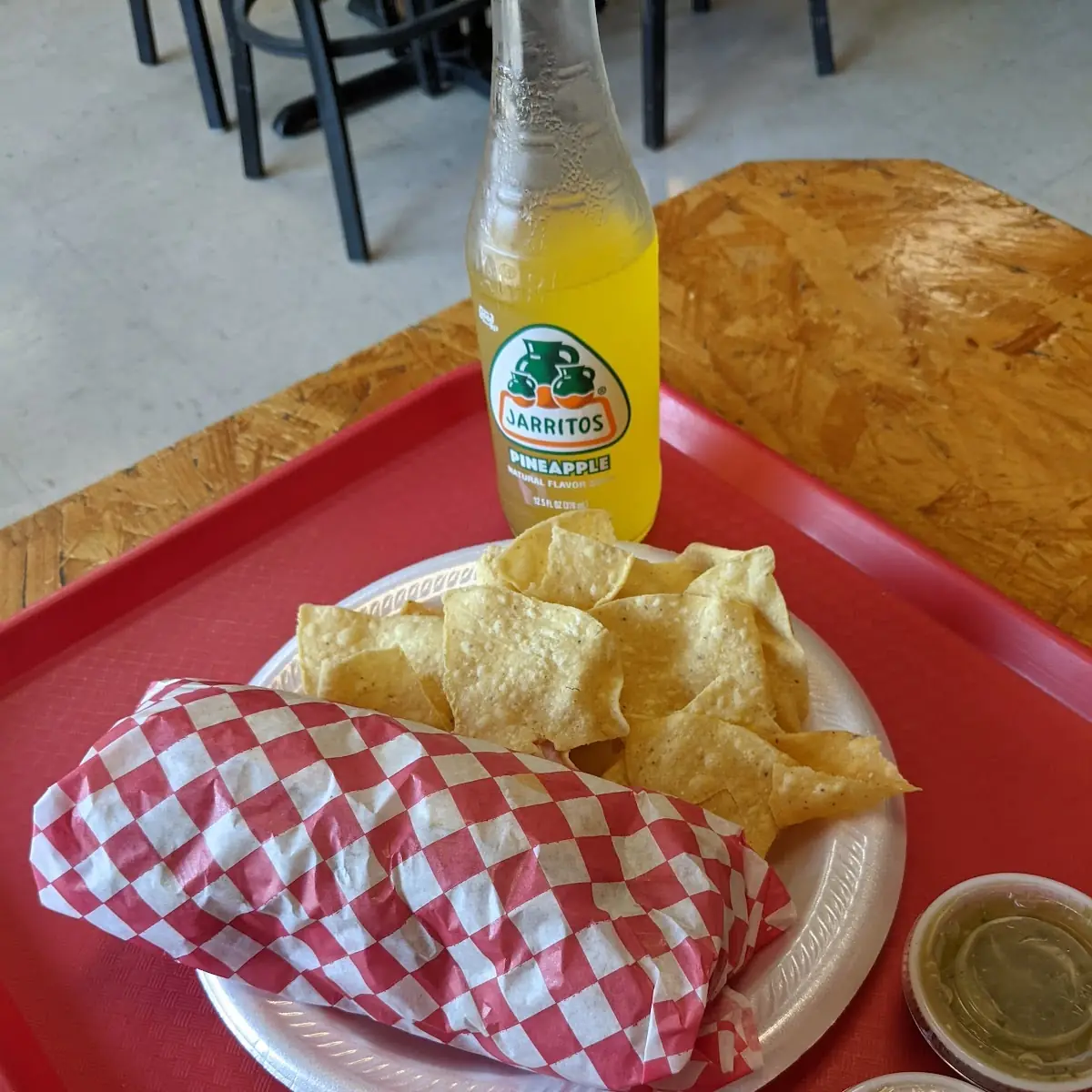 Purple Burrito - Pastor with Salsa Verde