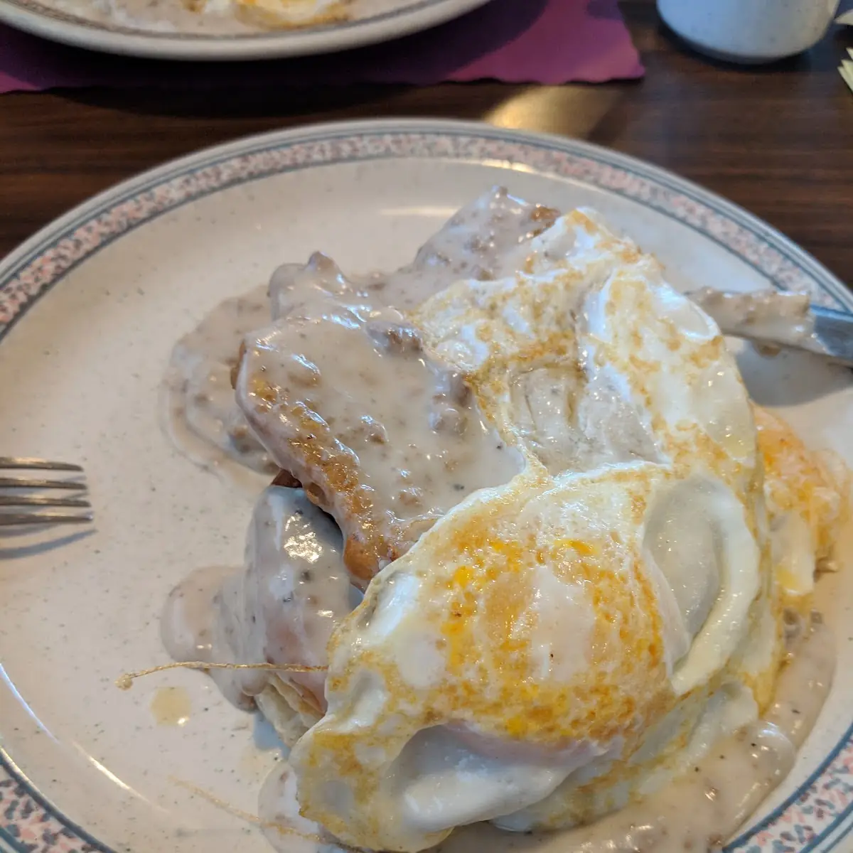Chicken Fried Benedict