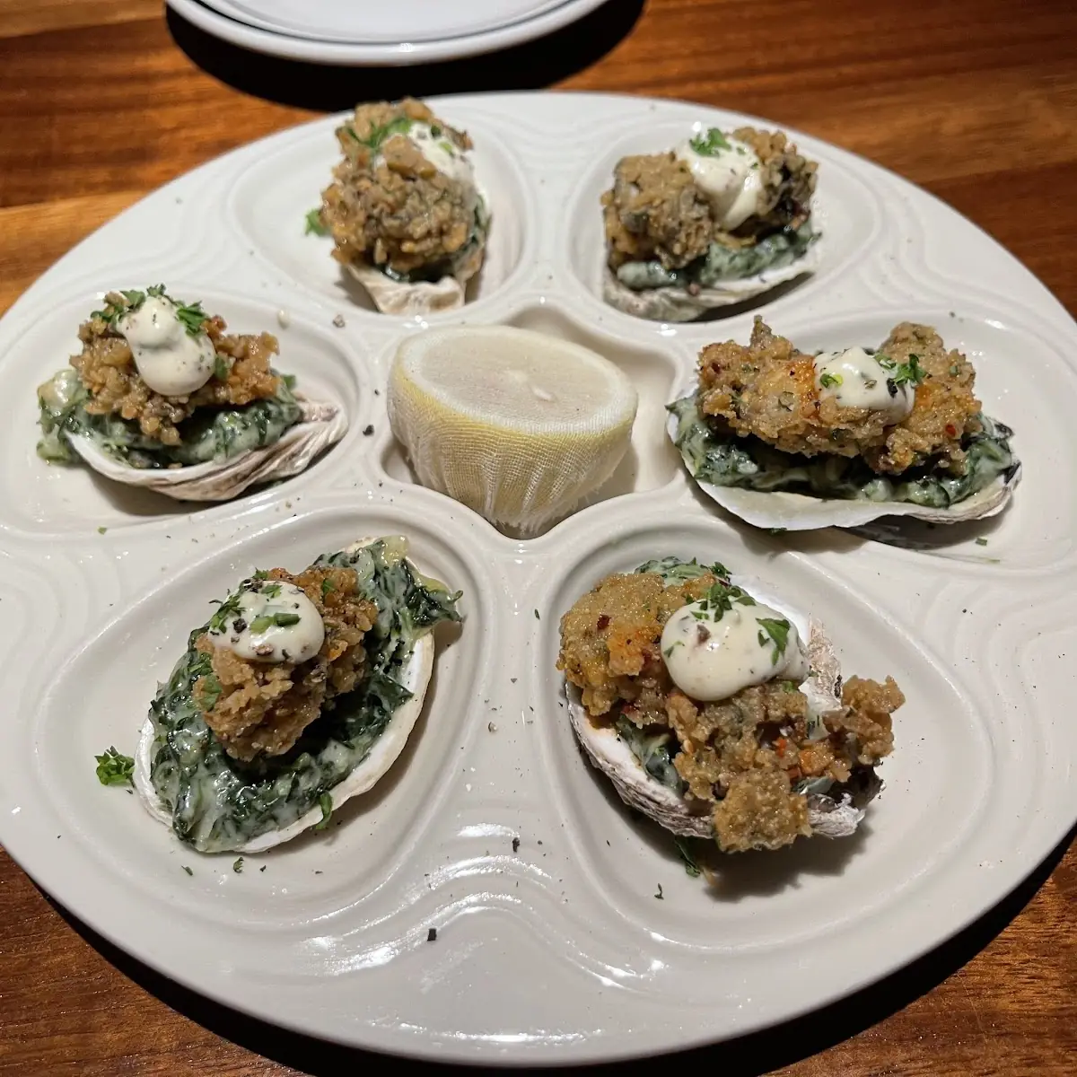 Oysters Rockefeller