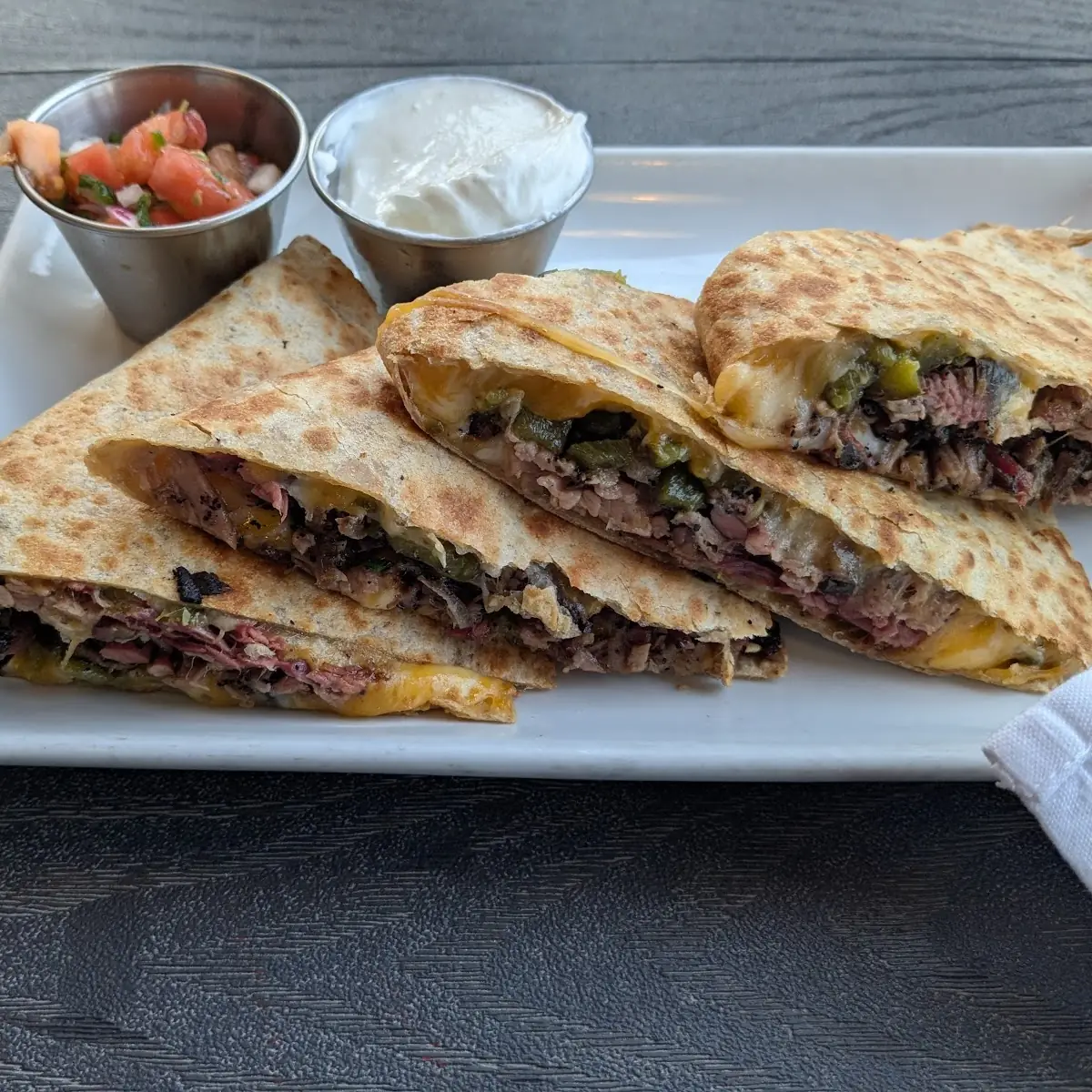 Burnt Ends Quesadilla