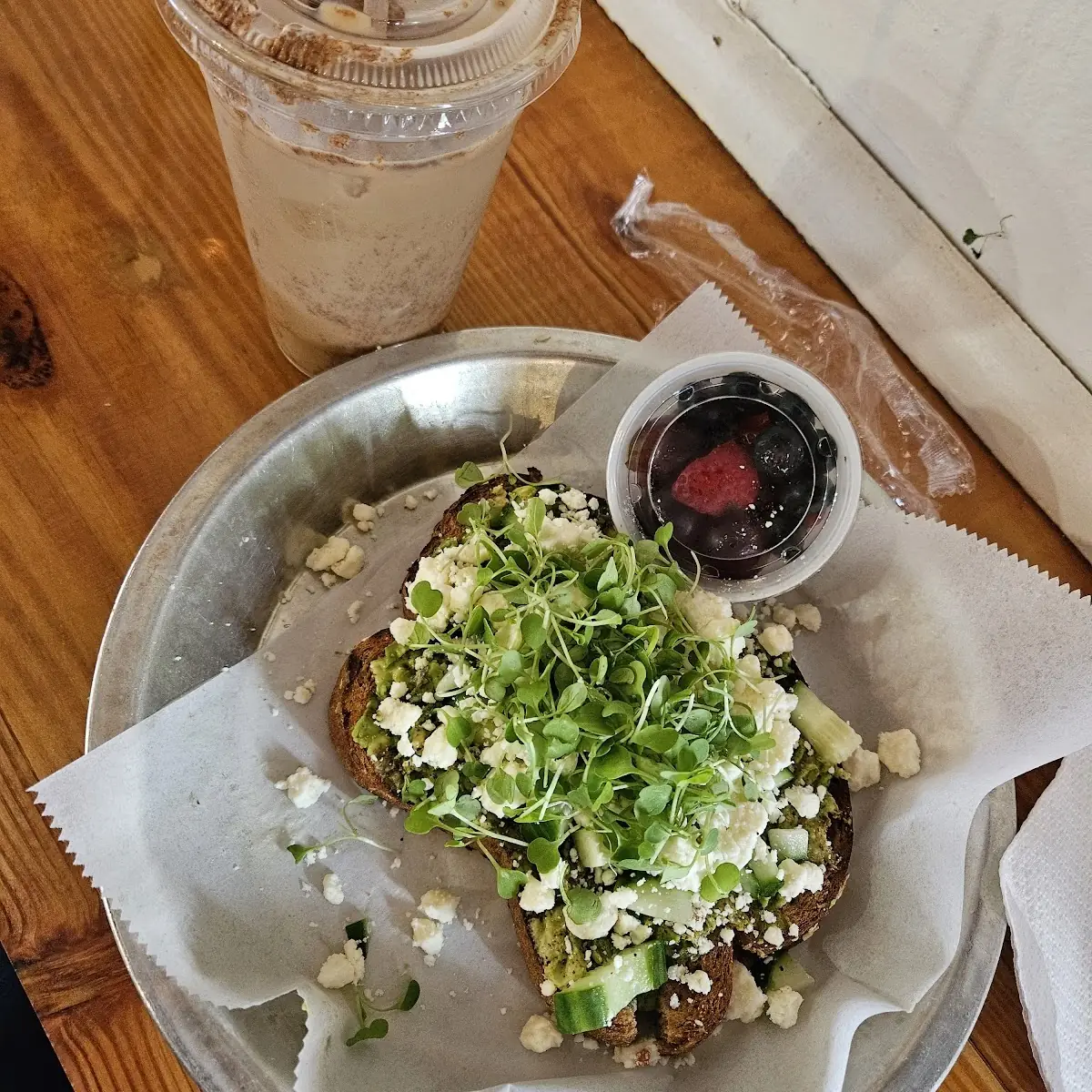 Avocado Toast Mediterranean