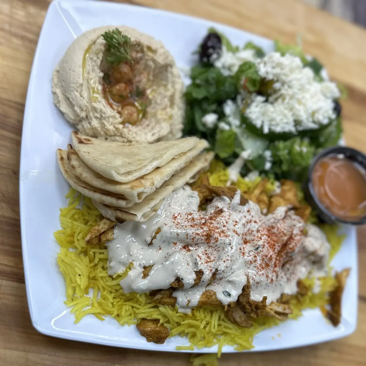 King Bowl with Chicken Shawarma