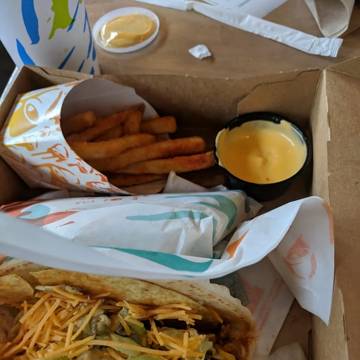 Nacho Cheese Fries Cravings Box