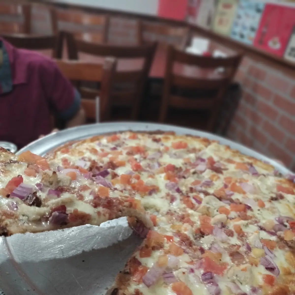 Low Carb White Supreme Pizza
