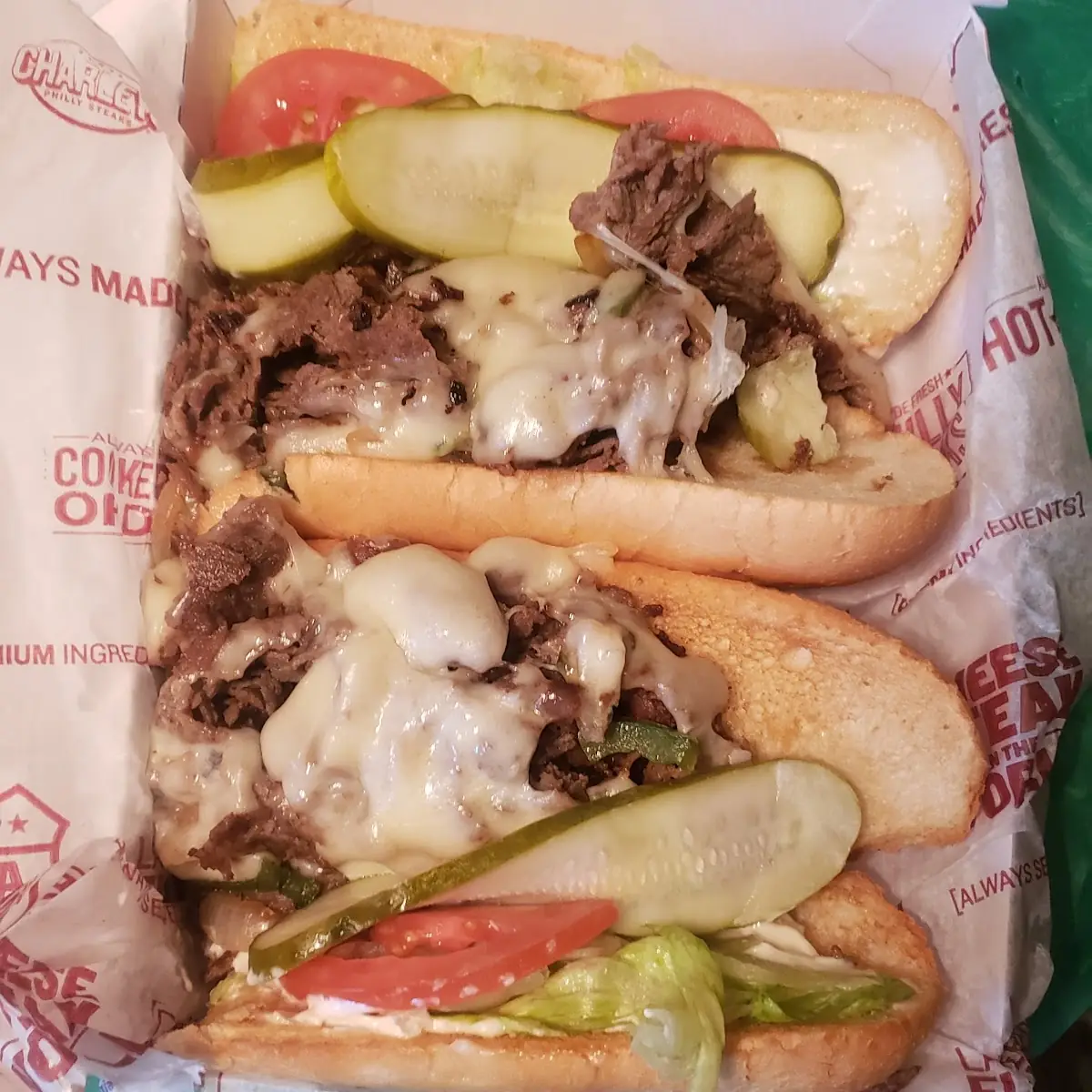 Philly Cheese Steak Sandwich