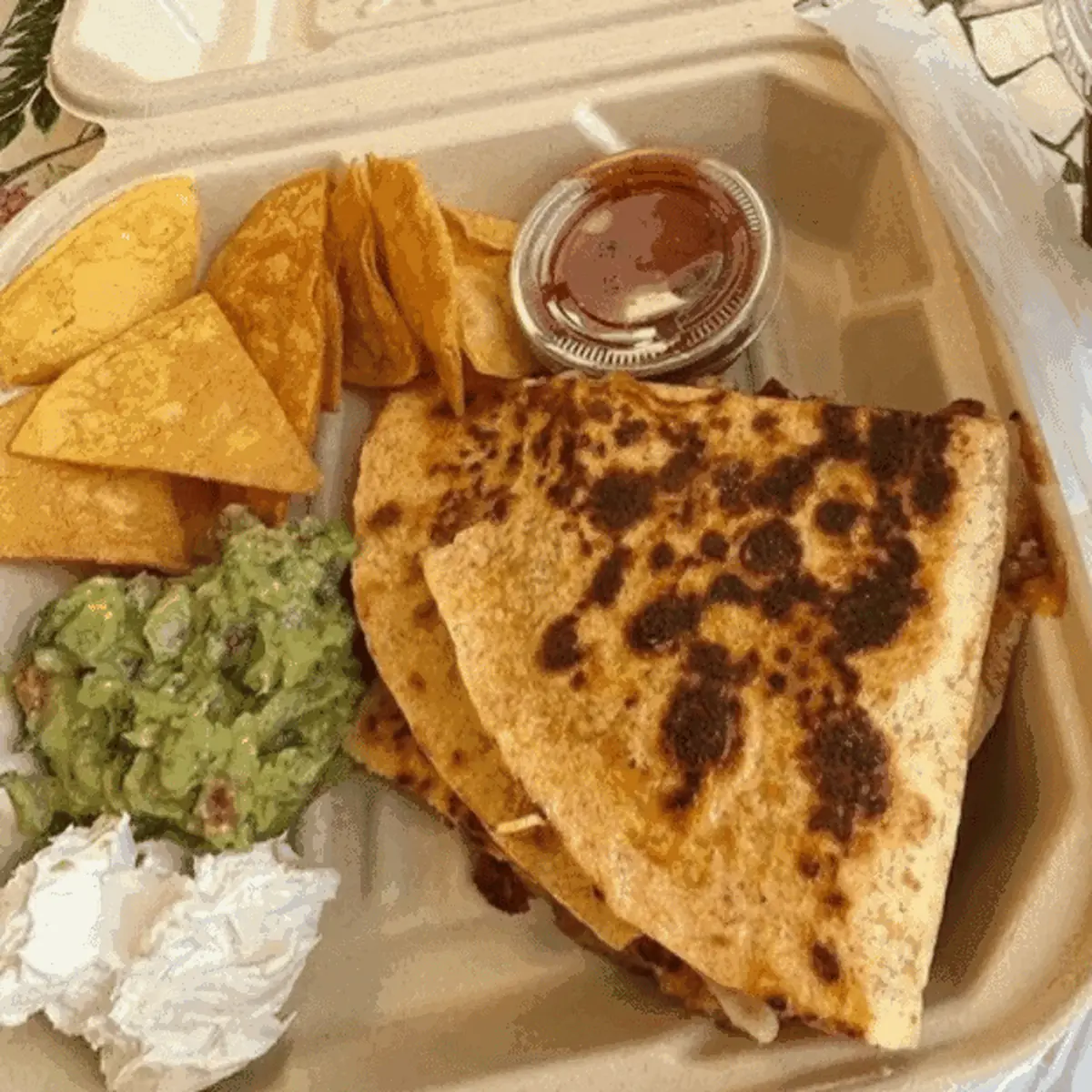 BBQ Chicken Quesadilla