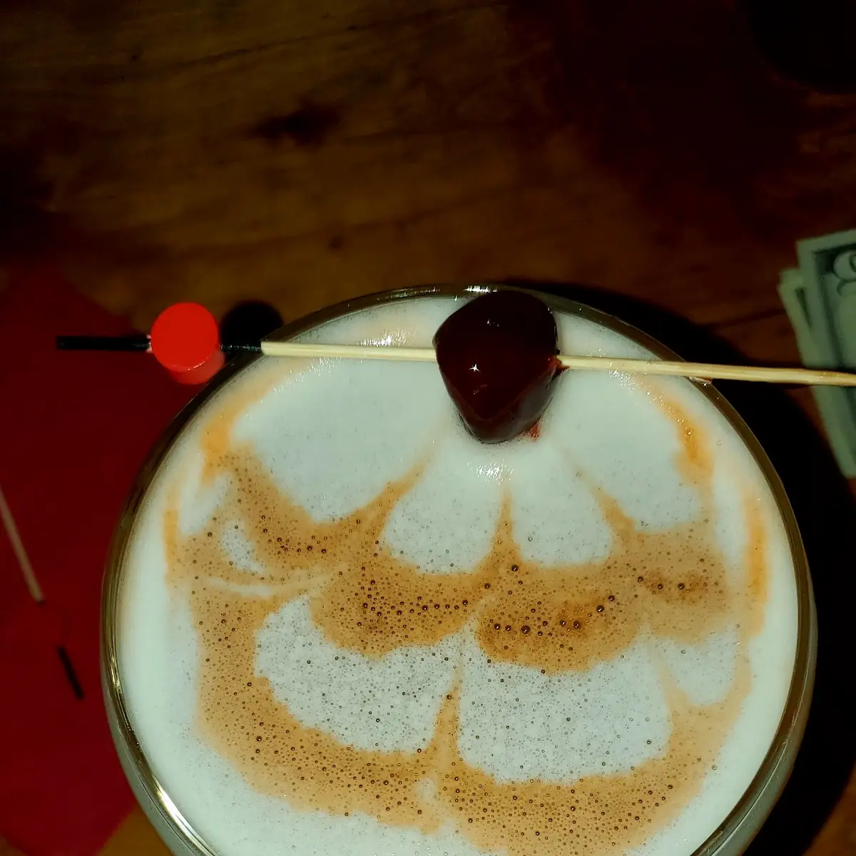Whiskey Sour with Real Egg Whites