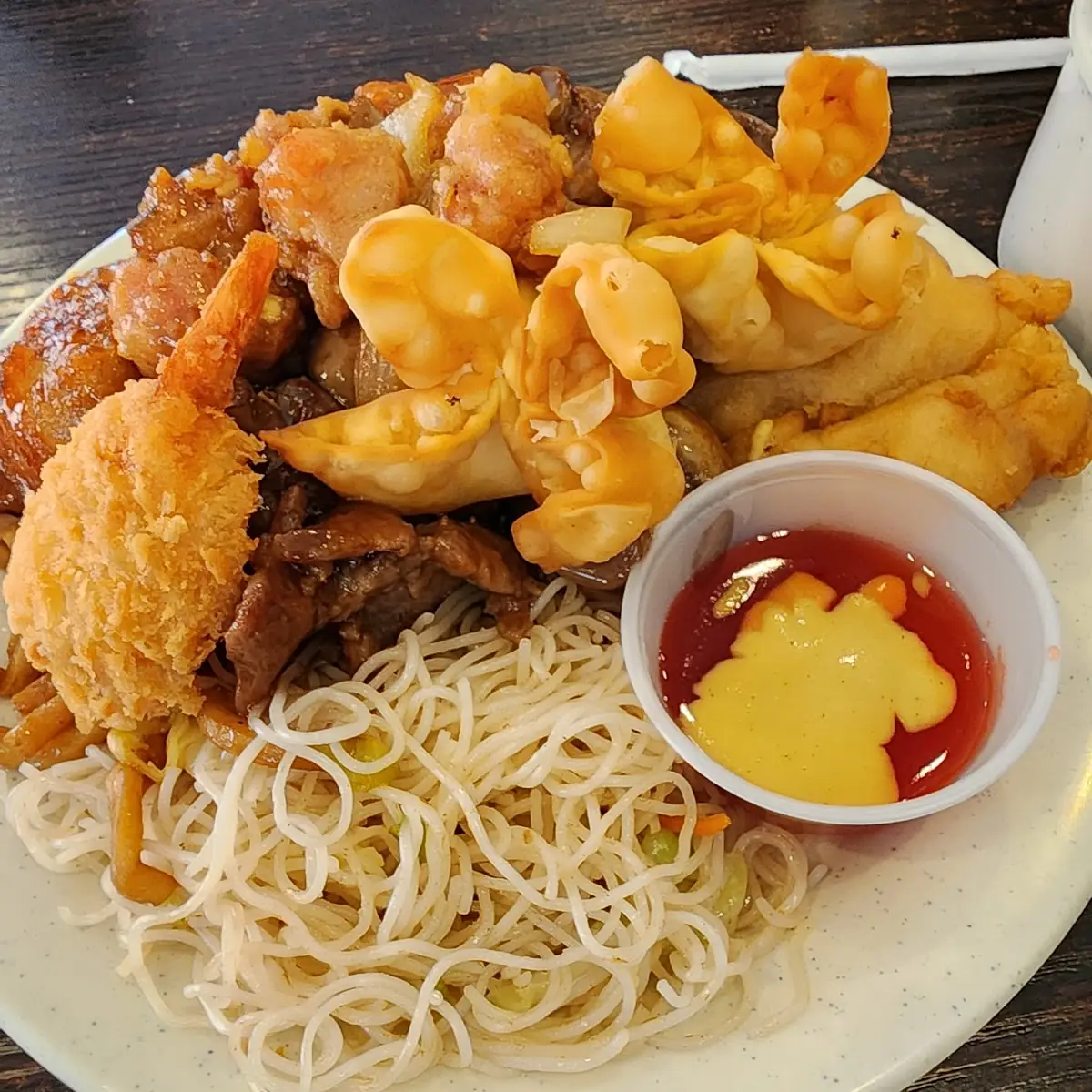 Orange Chicken Vegetarian Cham