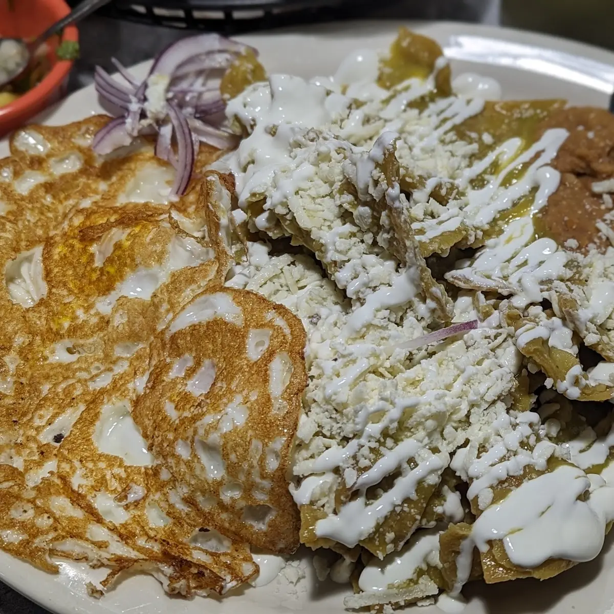 Platillo de Costilla de Puerco/Pork rib in salsa verde