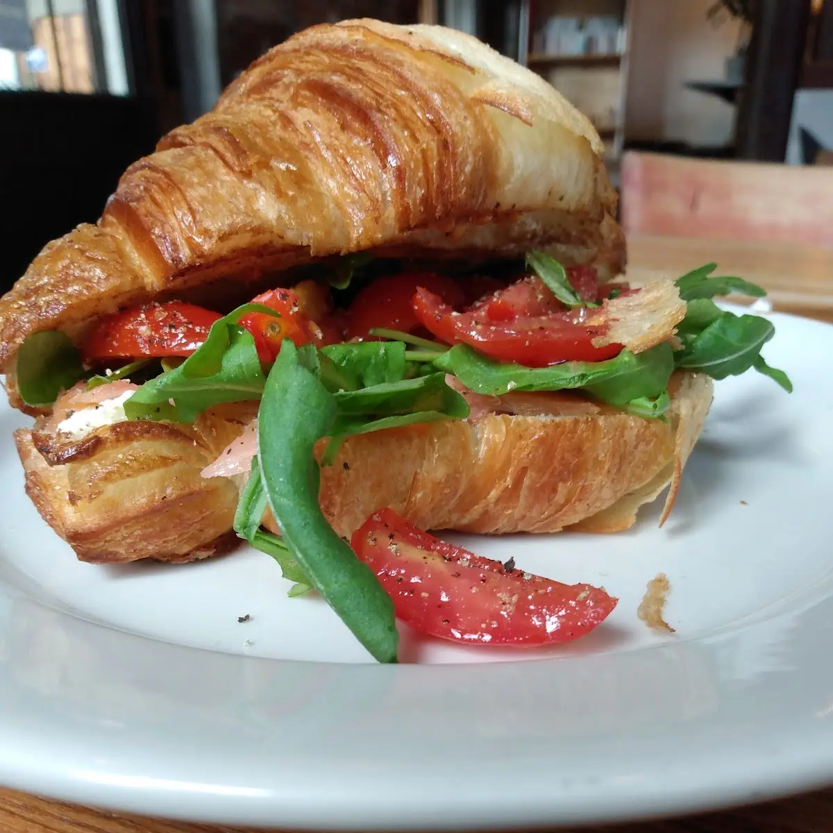 Smoked Salmon Croissant