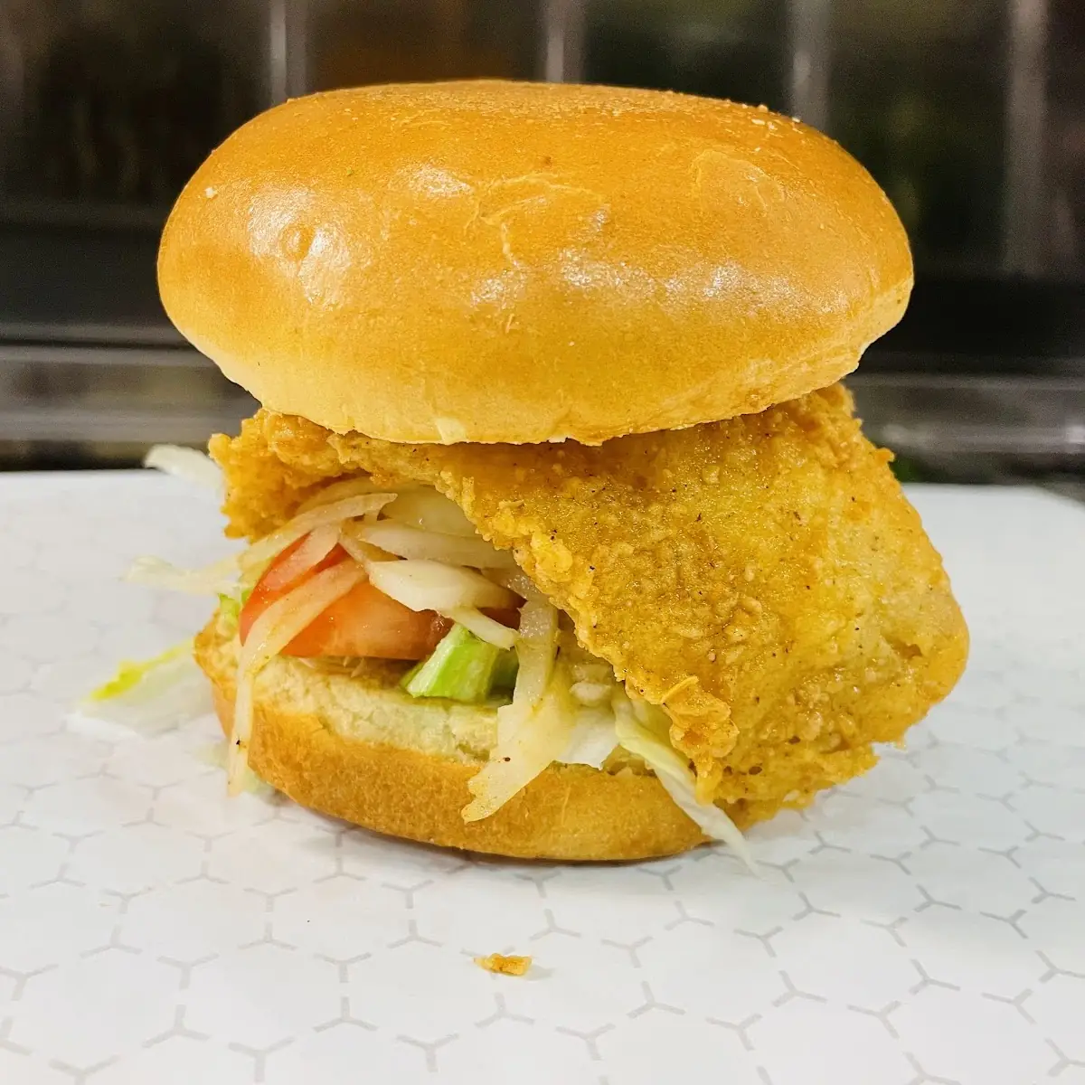 Tilapia Fish Sandwich Combo