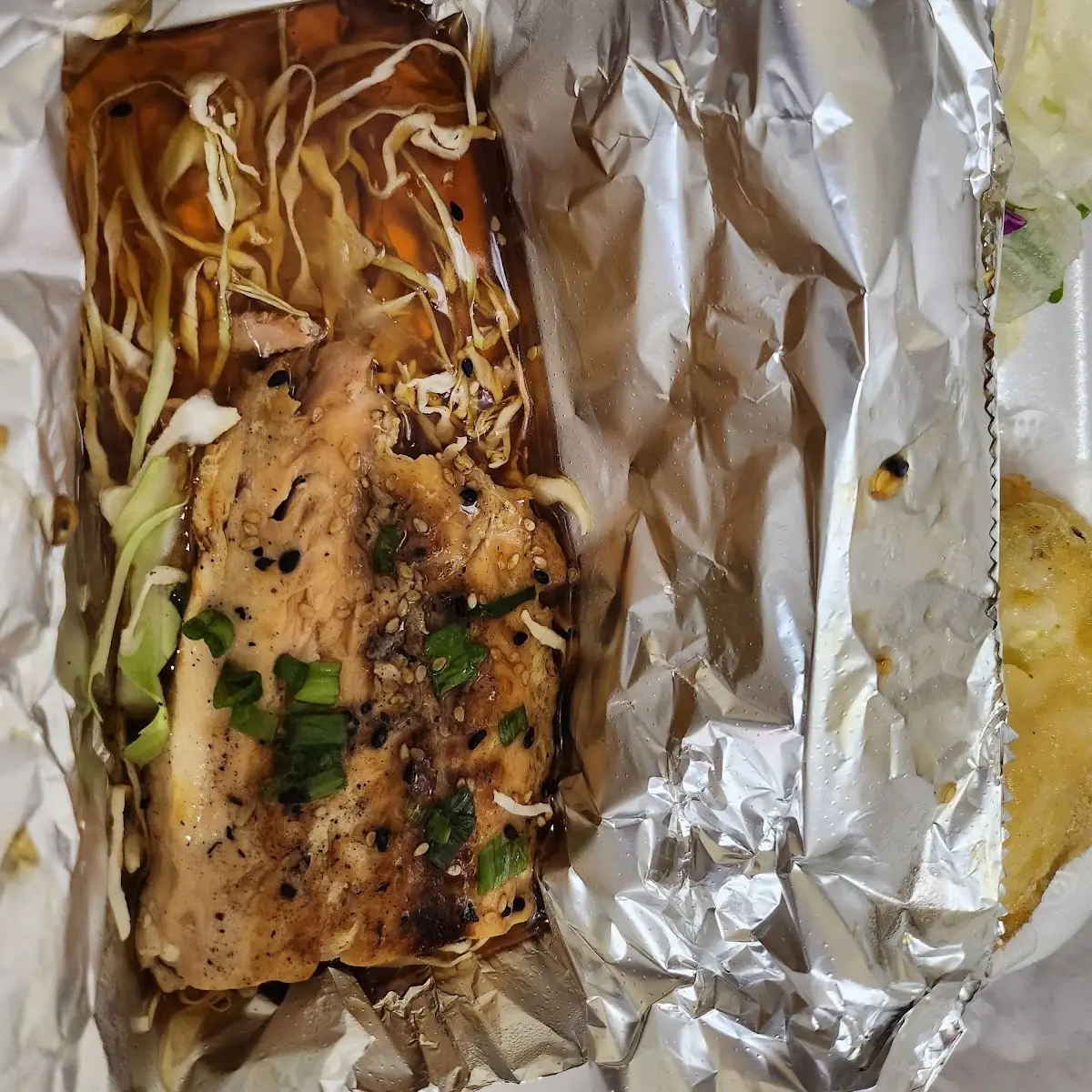 Salmon Teriyaki Bento