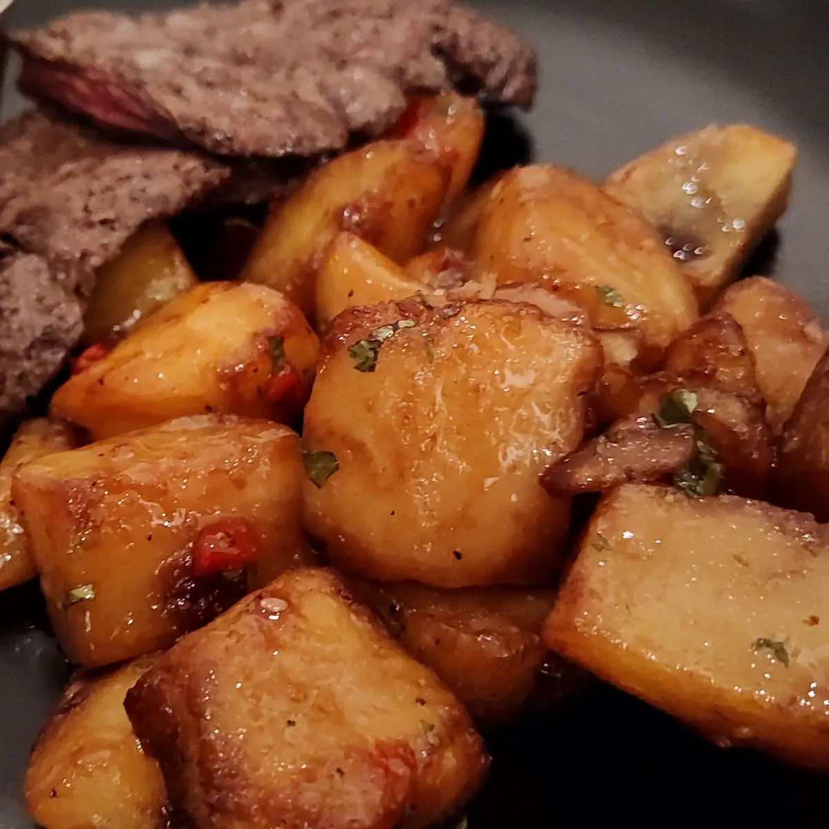 Honey Glazed Potatoes