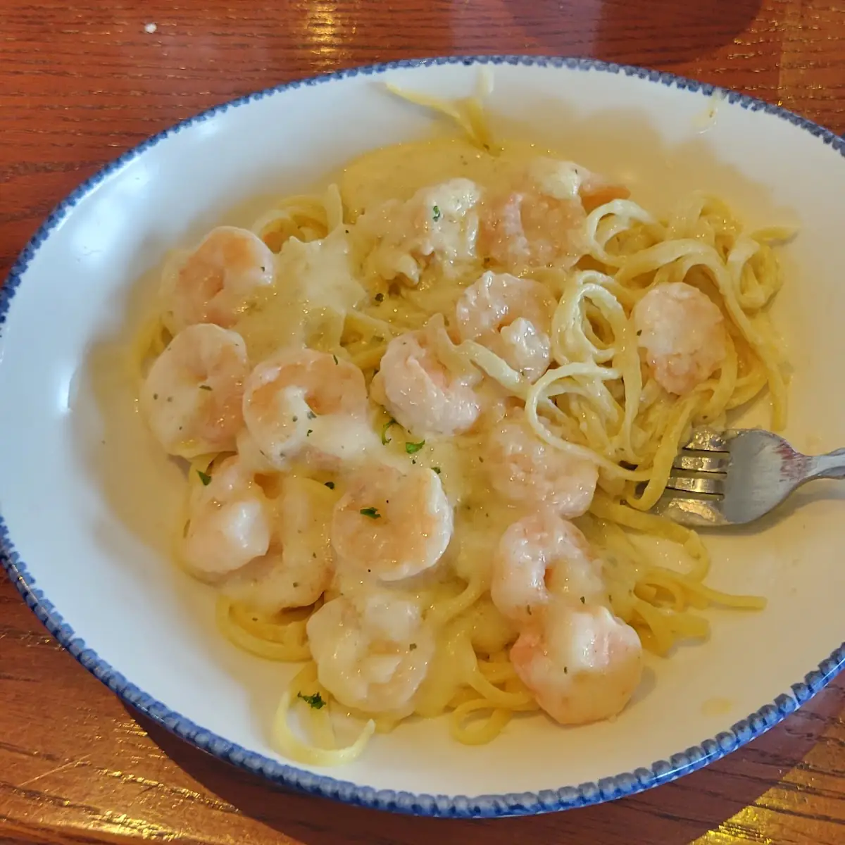 Shrimp Alfredo