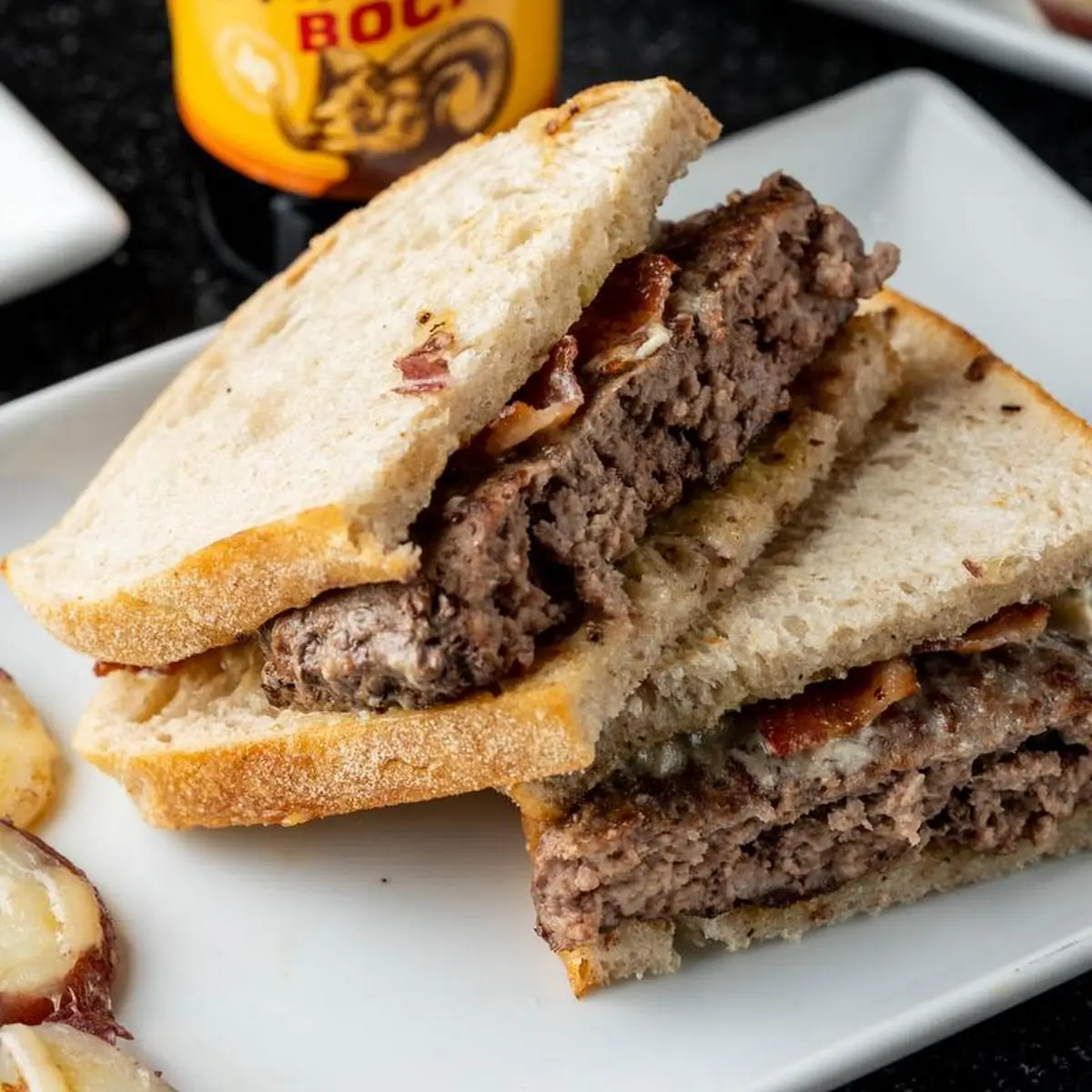 Sirloin Burger Blue Cheese