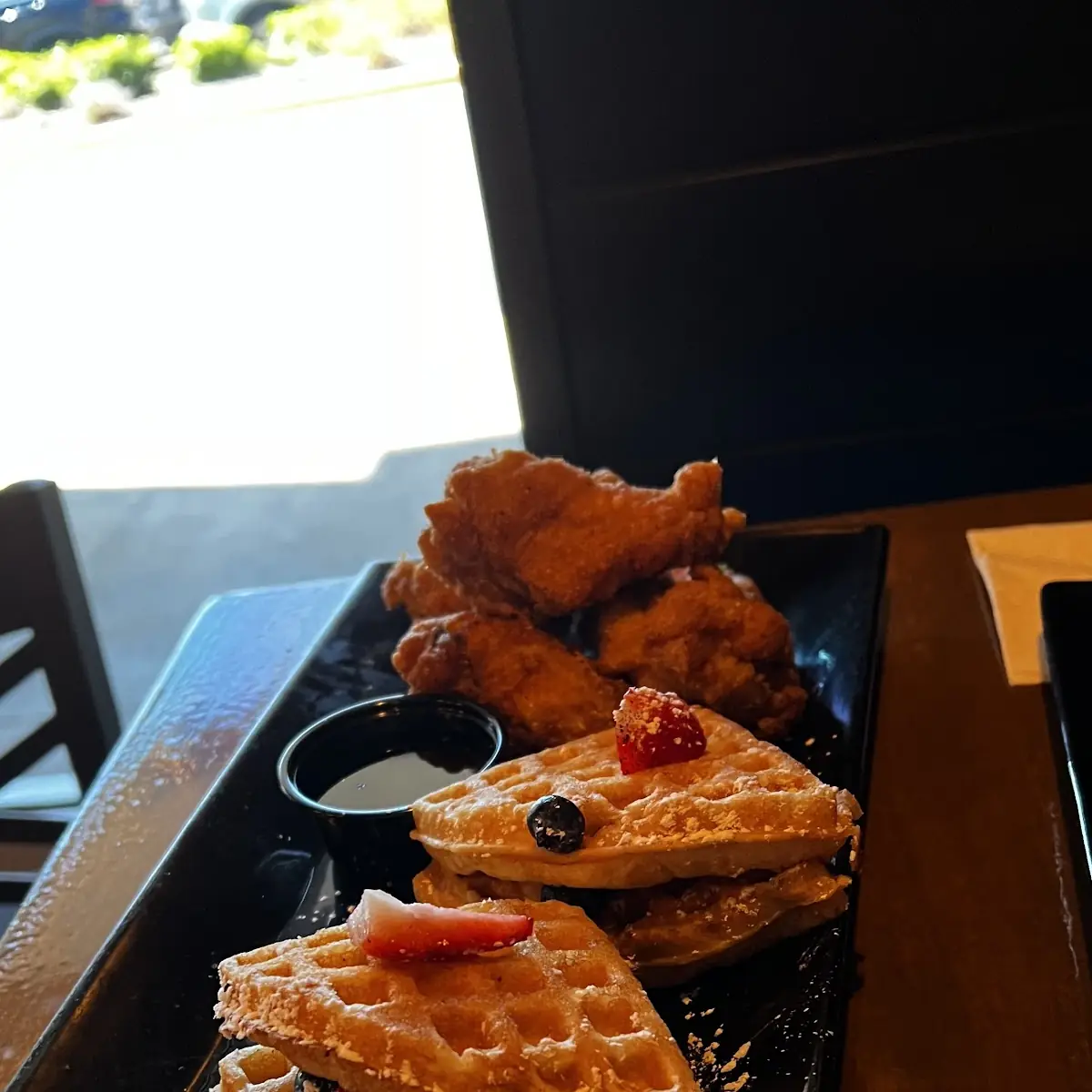 Chicken and Waffles