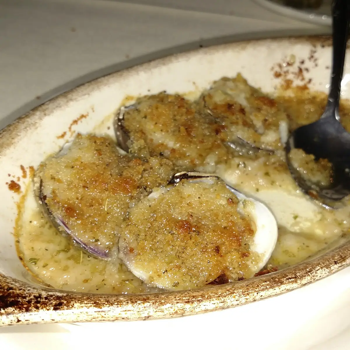 Clams Oreganata