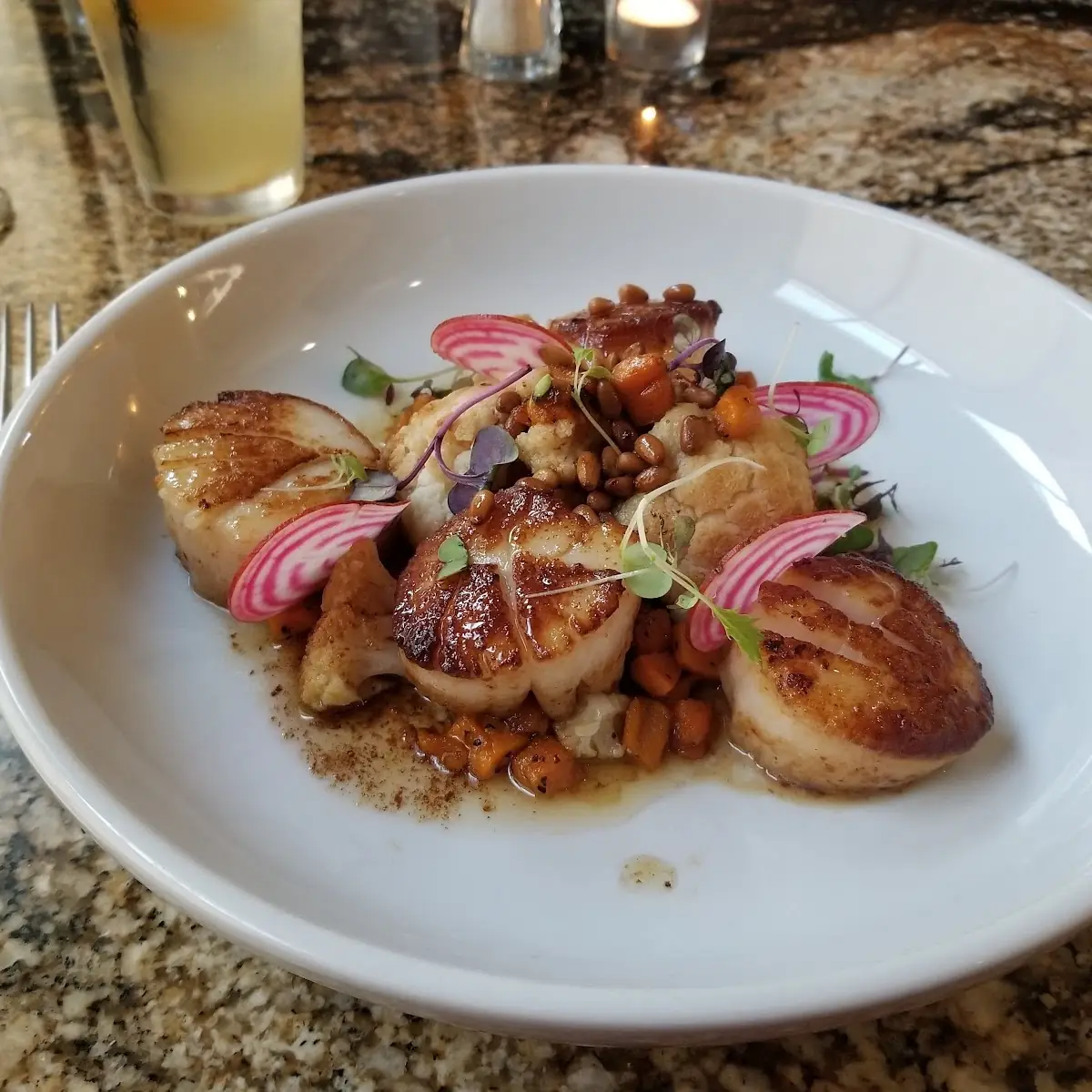 Pan Seared Sea Scallops