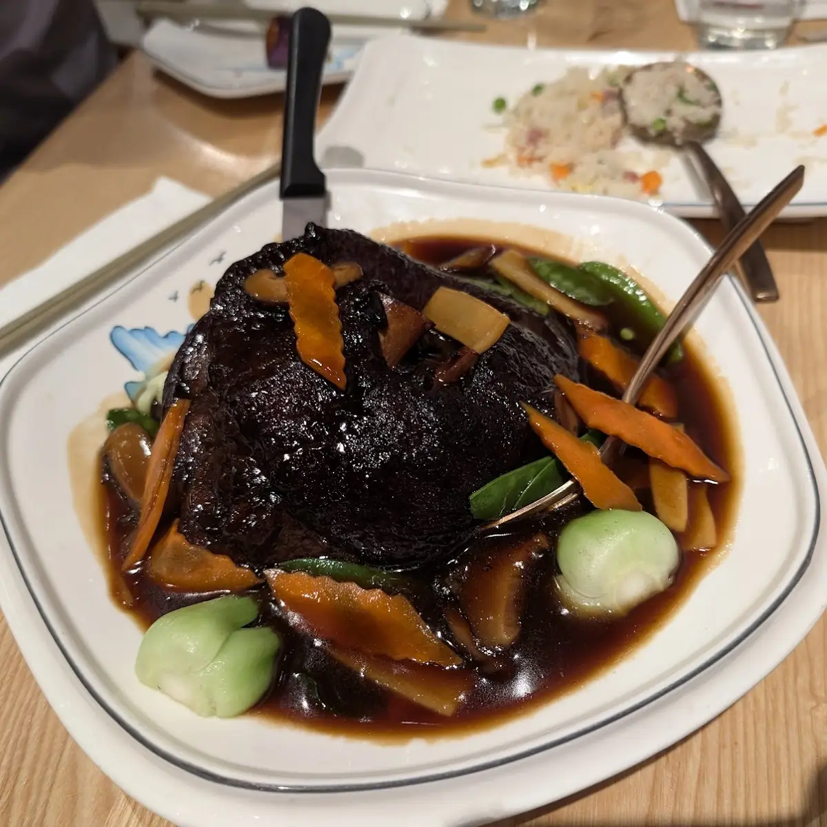 Beef Short Rib with Black Pepper Sauce