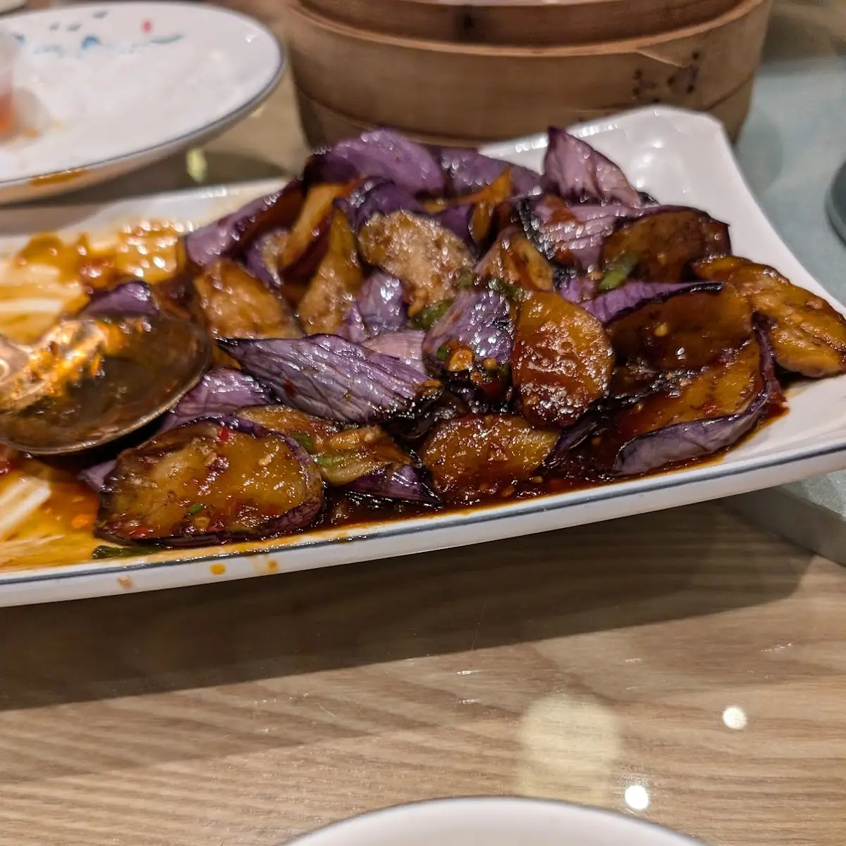 Eggplant w Garlic Sauce