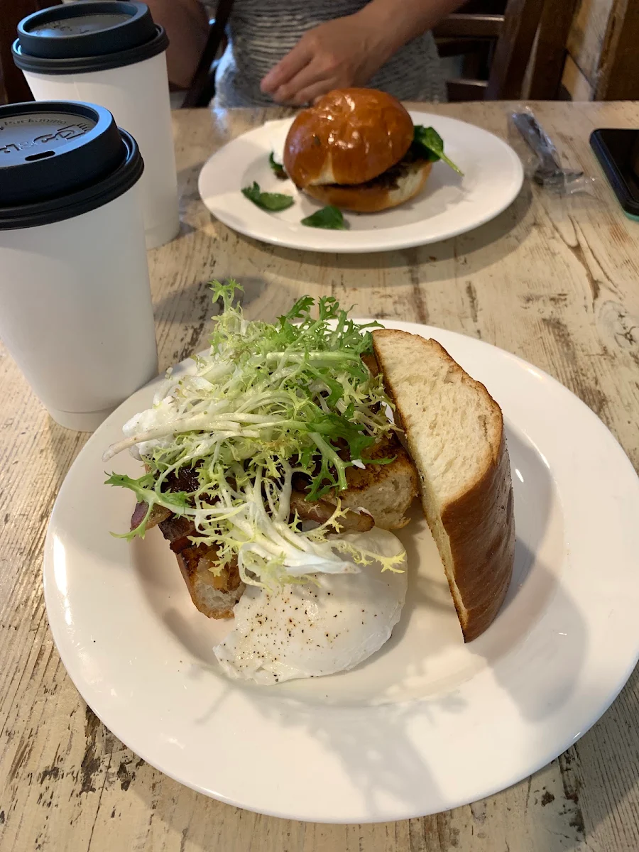 Poached Egg Sandwich