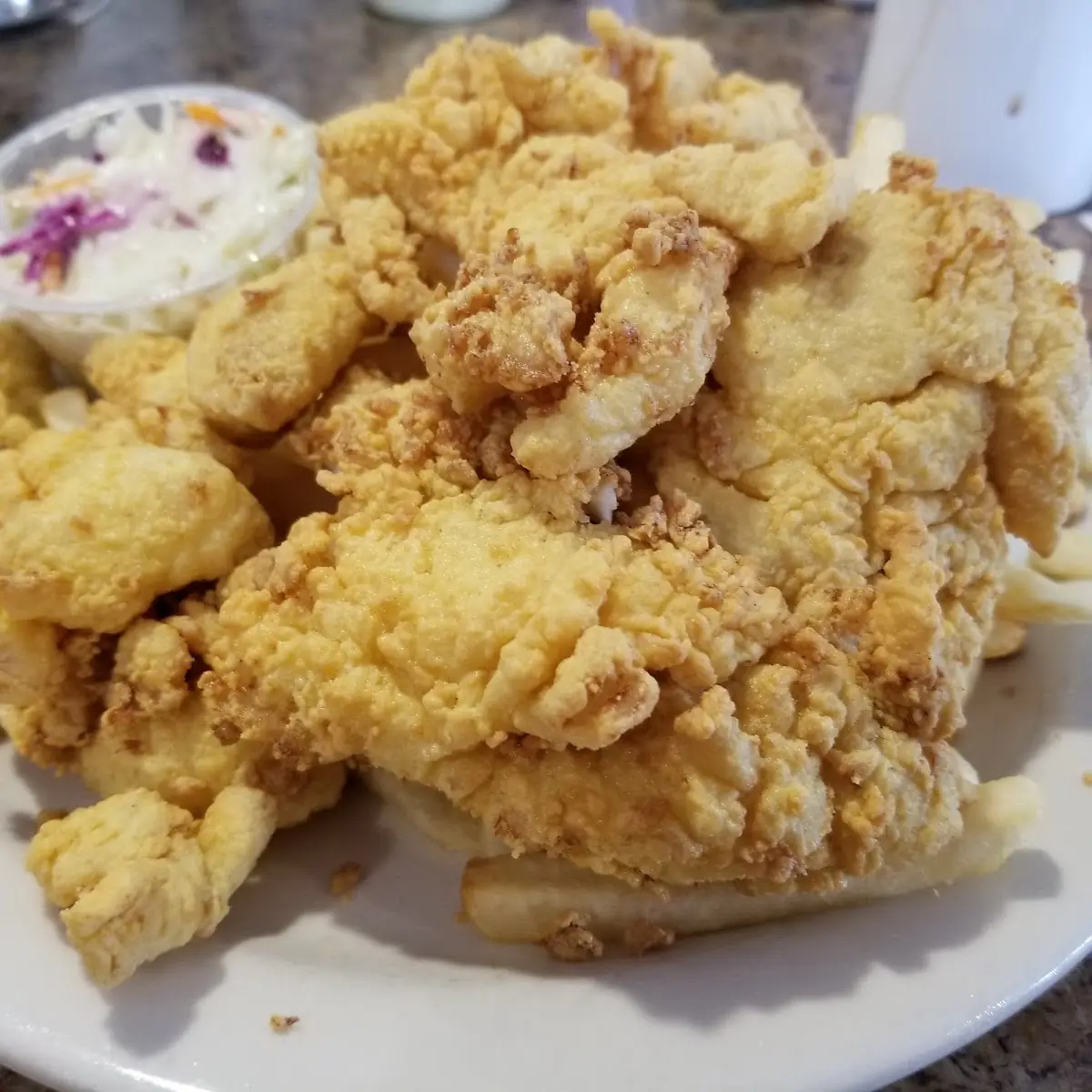 Combination Plate Shrimp & Haddock