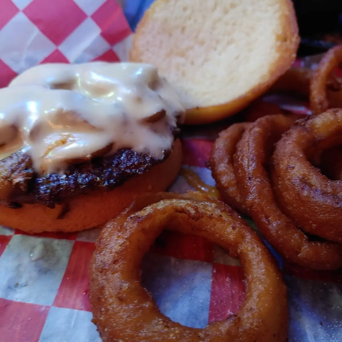 Mushroom Swiss Burger