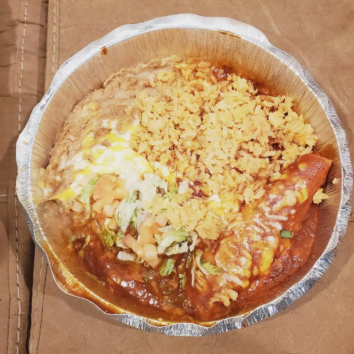 Two Cheese Enchiladas